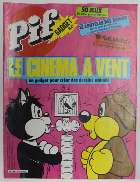 PIF , GADGET , no.621, FEVRIER 1981 , LIPSA GADGET