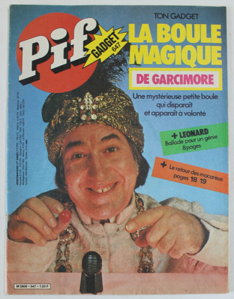 PIF , GADGET , No.647 , AOUT , 1981 , LIPSA GADGET