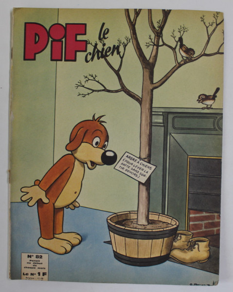 PIF LE CHIEN , no . 82 , DECEMBRE 1964