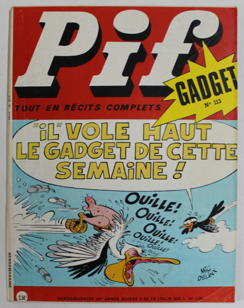 PIF , no. 113 , ANII '60  -' 70  , LIPSA GADGET *