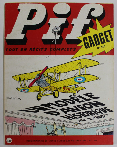 PIF , no. 120  , JUIN  , 1971 , LIPSA GADGET *