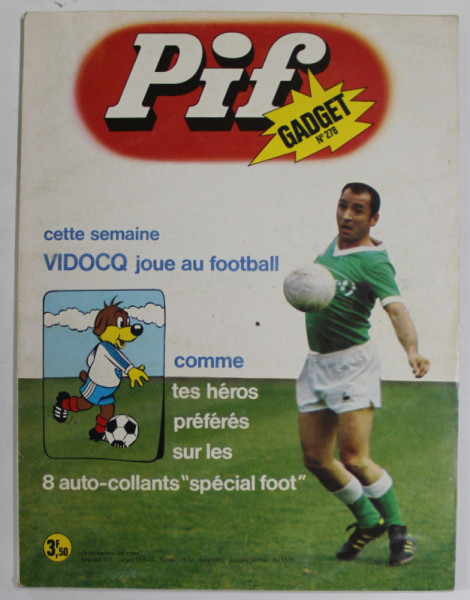 PIF , no. 278 , JUIN  , 1974 , LIPSA GADGET *