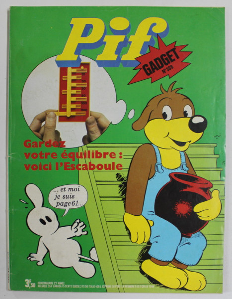 PIF , no. 308 , JANVIER  , 1975 , LIPSA GADGET
