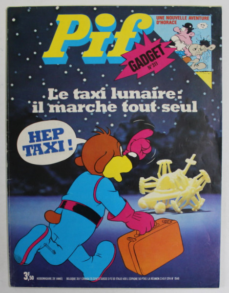 PIF , no. 311 , FEVRIER , 1975 , LIPSA GADGET *