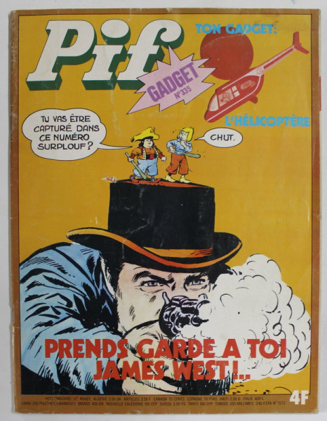 PIF , no. 335 , JUILLET , 1975 , LIPSA GADGET *