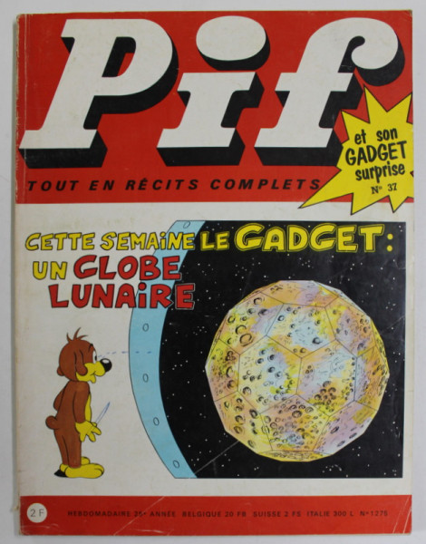 PIF , no. 37 , NOVEMBRE , 1969 , LIPSA GADGET