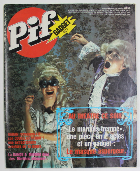 PIF , no. 427, MAI  , 1977 , LIPSA GADGET *