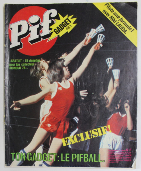 PIF , no. 483, JUIN  , 1978 , LIPSA GADGET *