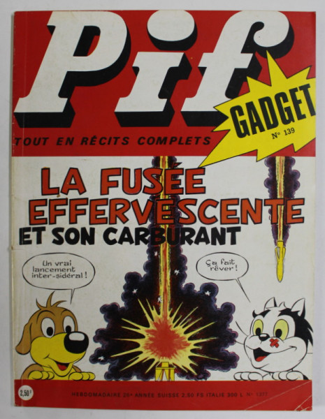 PIF , no.139 , OCTOBRE , 1969 , LIPSA GADGET *