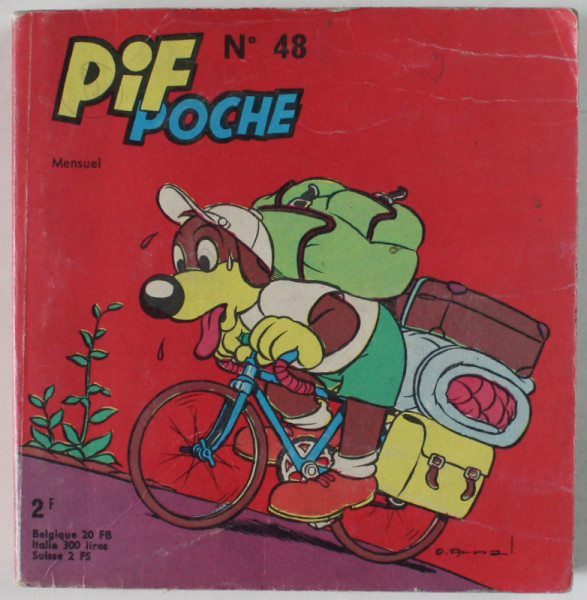 PIF POCHE , No. 48 , MENSUEL , 1969, FORMAT MIC