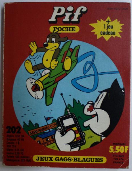 PIF POCHE  - PIF AVIATEUR , 1982