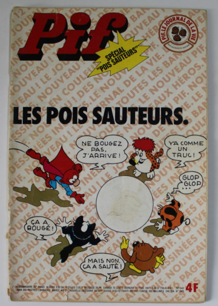 PIF , SPECIAL '' POIS SAUTEURS '' , ANII ' 70