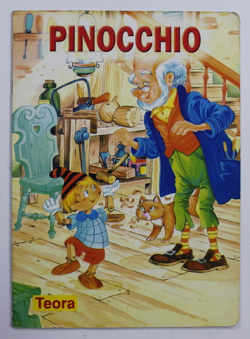 PINOCCHIO , ilustratii de CARLOS BUSQUETS , 2003