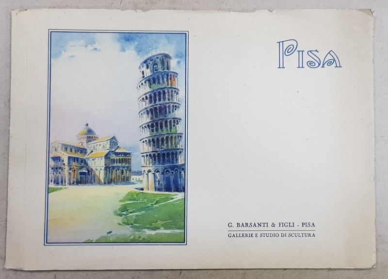 PISA , ALBUM DE PREZENTARE , CONTINE 20 DE FOTOGRAFII TIPARITE , PERIOADA INTERBELICA