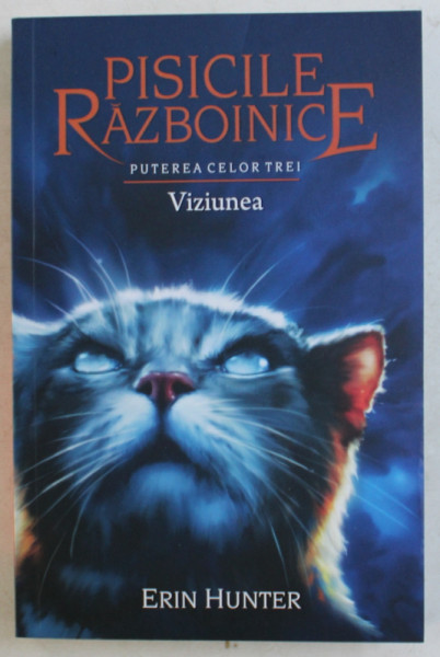 PISICILE RAZBOINICE  - PUTEREA CELOR TREI  - VIZIUNEA , CARTEA A XIII - A de ERIN HUNTER , 2018