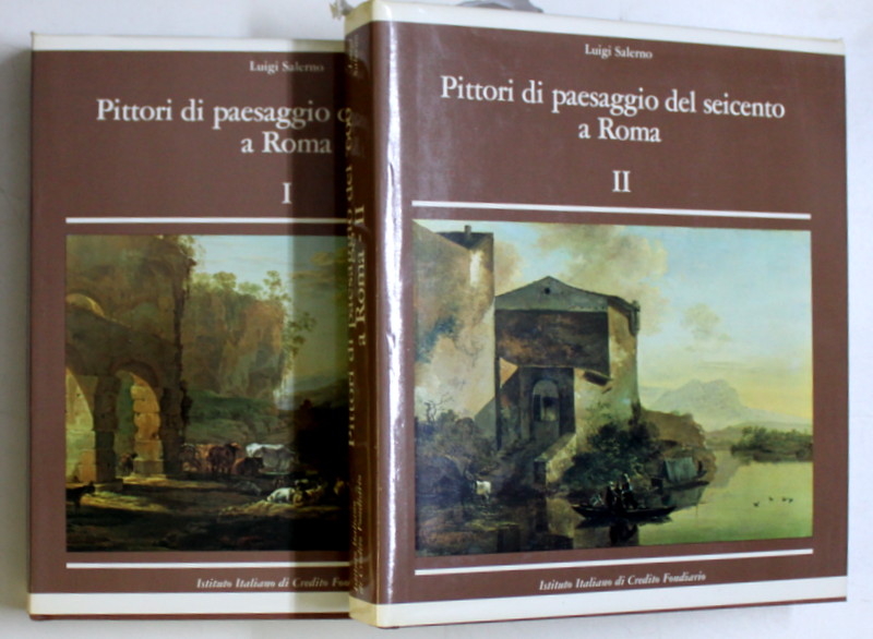 PITTORI DI PAESAGGIO DEL SEICENTO A ROMA VOL. I - II di LUIGI SALERNO , 1976