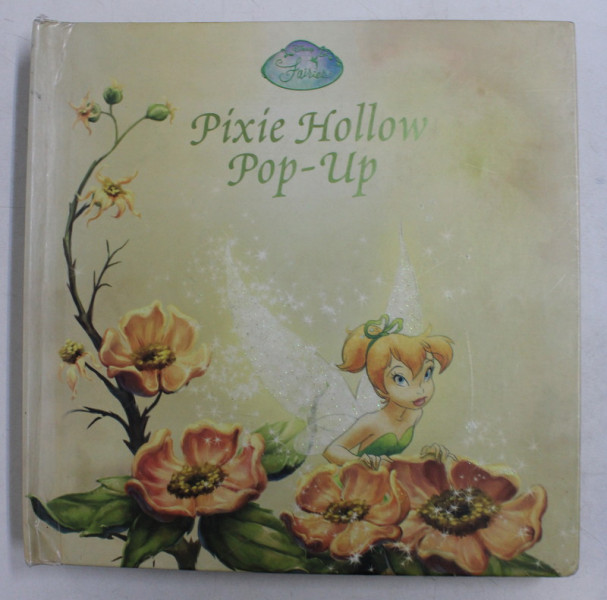 PIXIE HOLLOW POP - UP , by KITTY RICHARDS , illustrated by THE DISNEY STORYBOOK ARTISTS , 2007 , CARTE CU ILUSTRATII IN RELIEF