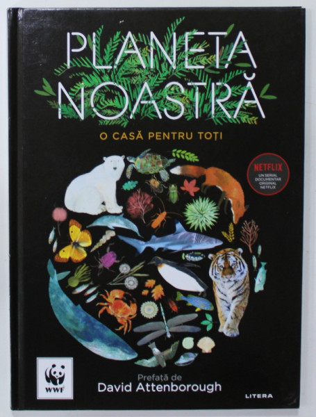 PLANETA NOASTRA , O CASA PENTRU TOTI de MATT WHYMAN , ilustratii de RICHARD JONES , 2022 , DEFECT COPERTA