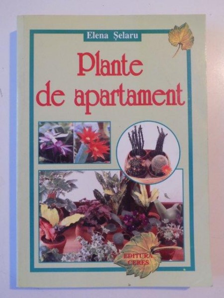 PLANTE DE APARTAMENT de ELENA SELARU *PREZINTA HALOURI DE APA