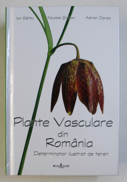 PLANTE VASCULARE DIN ROMANIA , DETERMINATOR ILUSTRAT DE TEREN de ION SARBU ... ADRIAN OPREA , 2013