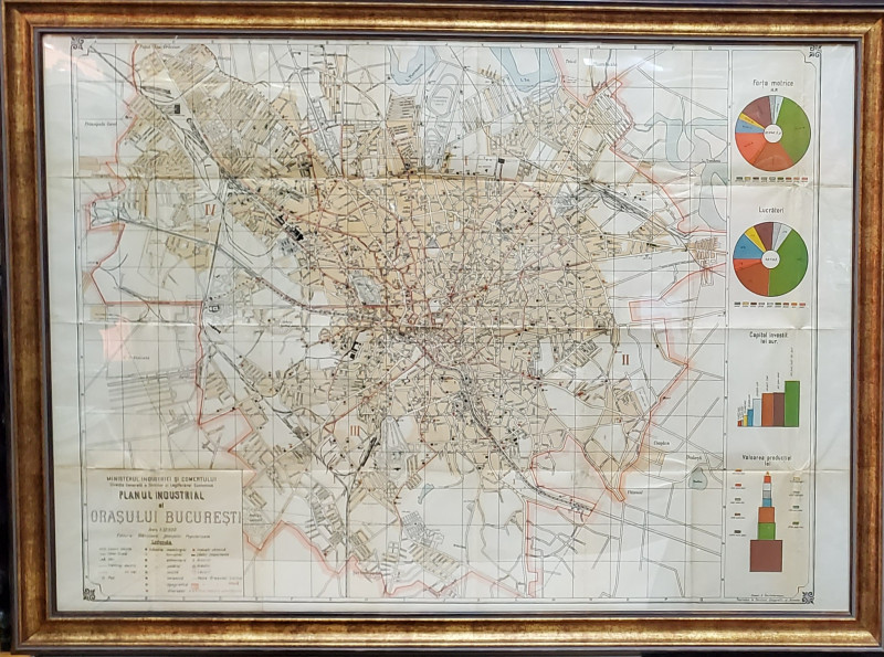 PLANUL INDUSTRIAL AL ORASULUI BUCURESTI, 1928