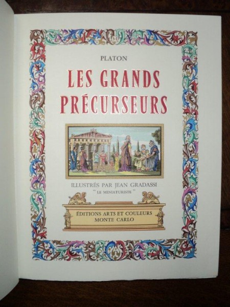 Platon Eschyle, Les Grands Precurseurs, II Vol Paris 1978
