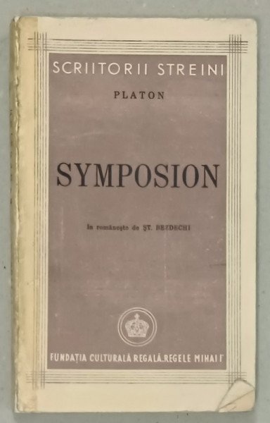 PLATON , SYMPOSION , 1944