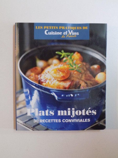 PLATS MIJOTES , 30 RECETTES CONVIVIALES ,  CUISINE ET VINS