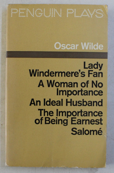 PLAYS by OSCAR WILDE , 1977