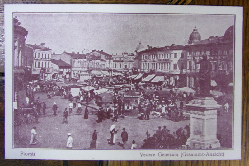 PLOIESTI - VEDERE GENERALA - CARTE POSTALA ILUSTRATA