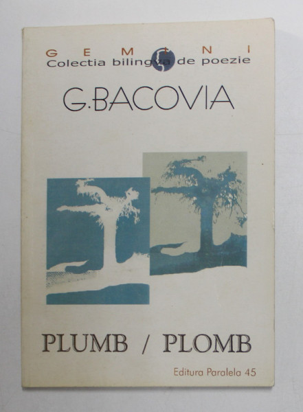PLUMB / PLOMB de GEORGE BACOVIA , 1982