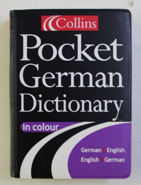 POCKET GERMAN DICTIONARY IN COLOUR - GERMAN - ENGLISH , ENGLISH - GERMAN , 2001