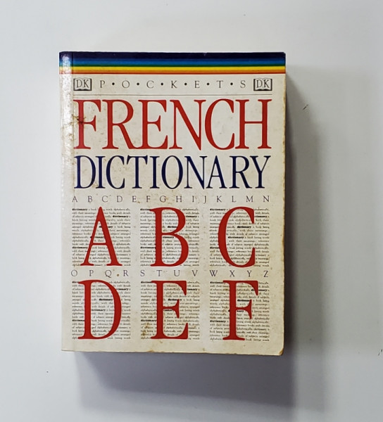 POCKETS FRENCH DICTIONARY - FRENCH  -  ENGLISH / ENGLISH - FRENCH , 1997, FORMAT DE BUZUNAR