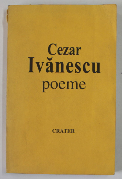 POEME de CEZAR IVANESCU