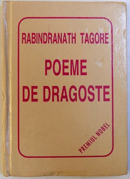 POEME DE DRAGOSTE de RABINDRANATH TAGORE , 1995 * FORMAT MIC