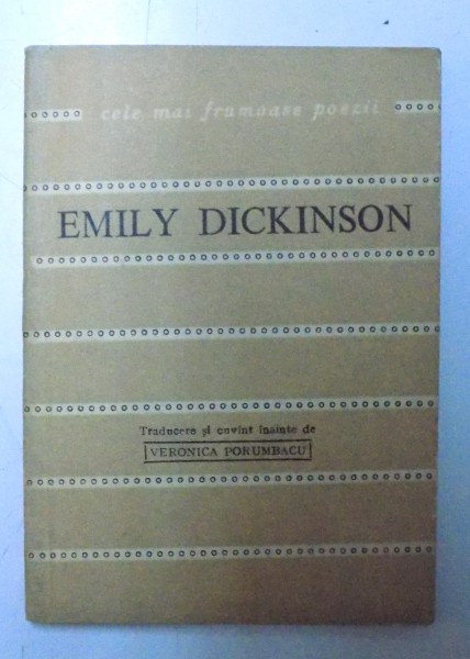 POEME de EMILY DICKINSON , 1977
