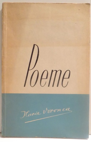 POEME de ILARIE VORONCA , 1961