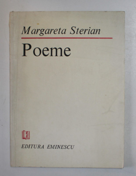 POEME de MARGARETA STERIAN , 1983 , DEDICATIE *