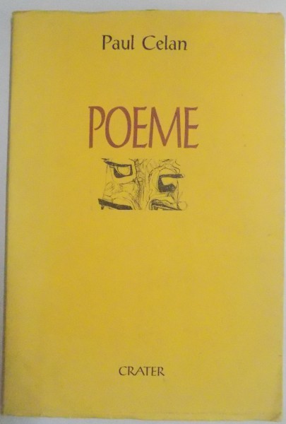 POEME de PAUL CELAN , CU 7 GRAVURI de MARIA PETCU , 1998