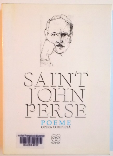POEME, OPERA COMPLETA de SAINT-JOHN PERSE, 2007