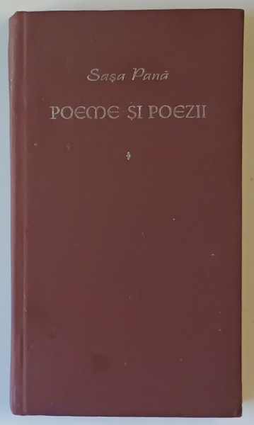 POEME SI POEZII de SASA PANA