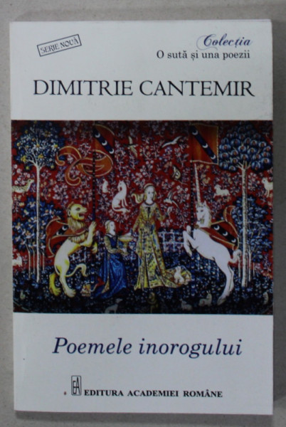 POEMELE INOROGULUI de DIMITRIE CANTEMIR , 2023
