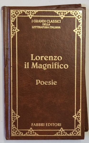 POESIE di LORENZO MAGNIFICO , 1996