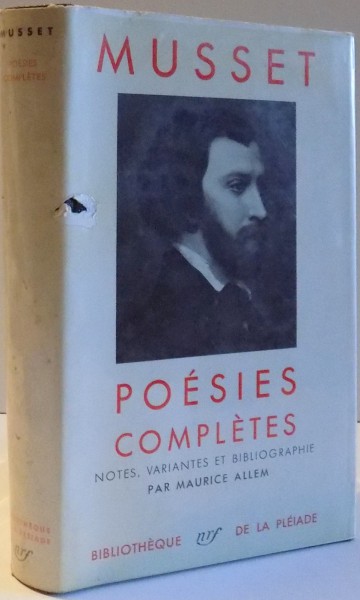 POESIES COMPLETES par A. DE MUSSET , 1957
