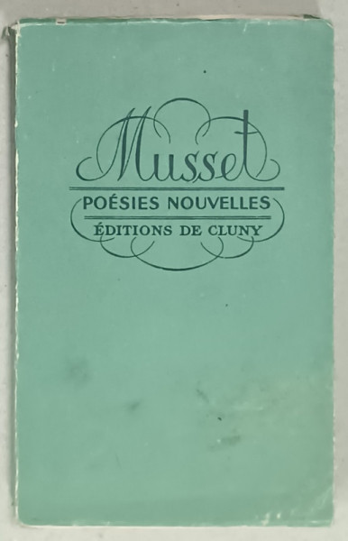 POESIES NOUVELLES par ALFRED DE MUSSET , 1937