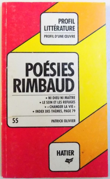 POESIES par RIMBAUD , 1977