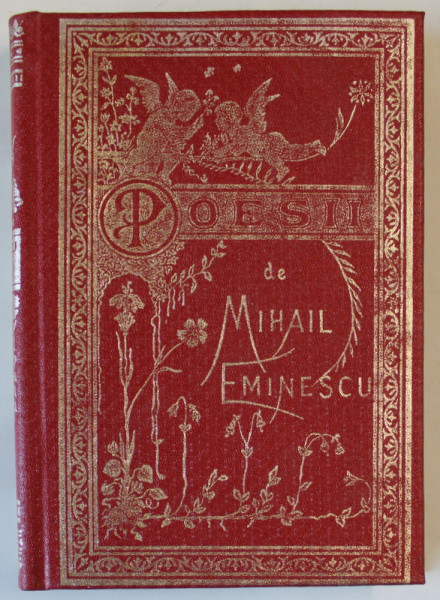 POESII DE MIHAIL EMINESCU , 1992 *EDITIE ANASTATICA , *EDITIE CARTONATA