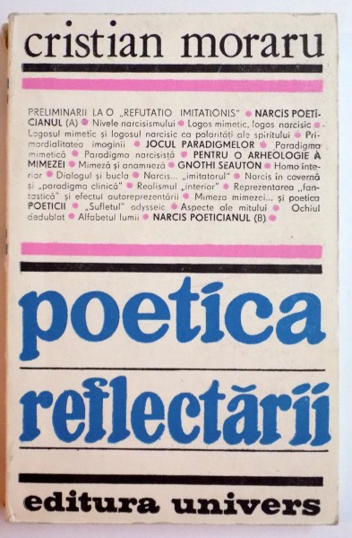 POETICA REFLECTARII de CRISTIAN MORARU , 1990