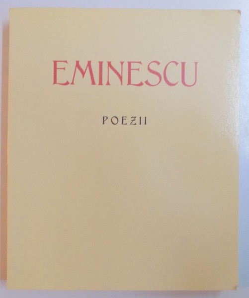 POEZII de EMINESCU , 1995