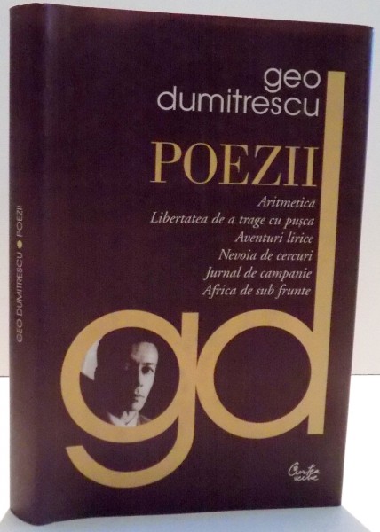 POEZII de GEO DUMITRESCU , 2000 *DEDICATIE